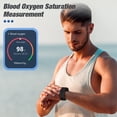 thumbnail image 4 of 1.78'' Smart Watch with Monitor, IP68 Waterproof Fitness Smartwatch, Touch Screen, Compatible with Various Mobile Phone Devices, Black, 4 of 7