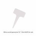 thumbnail image 5 of Ziuscore 50 Pieces Garden Labels Outdoor Indoor Backyard Farm Classification Markers Seedlings Plant Flowers Planter Sign White, 5 of 6