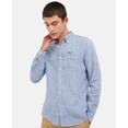 thumbnail image 2 of Barbour Men's Linton Tailored Fit Shirt Navy Blue XL, 2 of 4