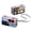 Red Blue, variant on 4K Mini Keychain Digital Camera, Dual Lens Pocket Video Camera with 1.97" Rotatable IPS Screen, 21 Filters Type-C (Orange Gray)