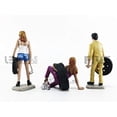 thumbnail image 3 of Motorhead Miniatures MH774 3 in. 1-24 Scale Val, Meg & Gary Tire Brigade Figurine Set - 3 Piece, 3 of 4