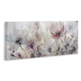 thumbnail image 3 of Stupell Industries Elegant Muted Flowers Floral Painting Wrapped Canvas Canvas Art Print Wall Art, 30 x 13, 3 of 7