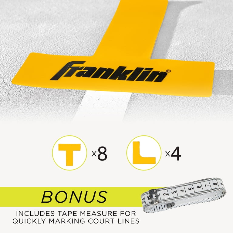 Franklin Sports Pickleball Court Marker Kit, Yellow photo 5