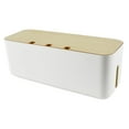 thumbnail image 1 of AMLESO Boîte de Rangement pour Câbles en Plastique - Blanc q, 1 of 8