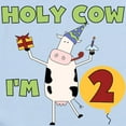 thumbnail image 2 of CafePress - Holy Cow I'm 2 Infant Bodysuit - Baby Light Bodysuit, Size Newborn - 24 Months, 2 of 4