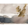 thumbnail image 2 of Green, Jacob 32x25 White Modern Wood Framed Museum Art Print Titled - Watercolor with Gold II, 2 of 4