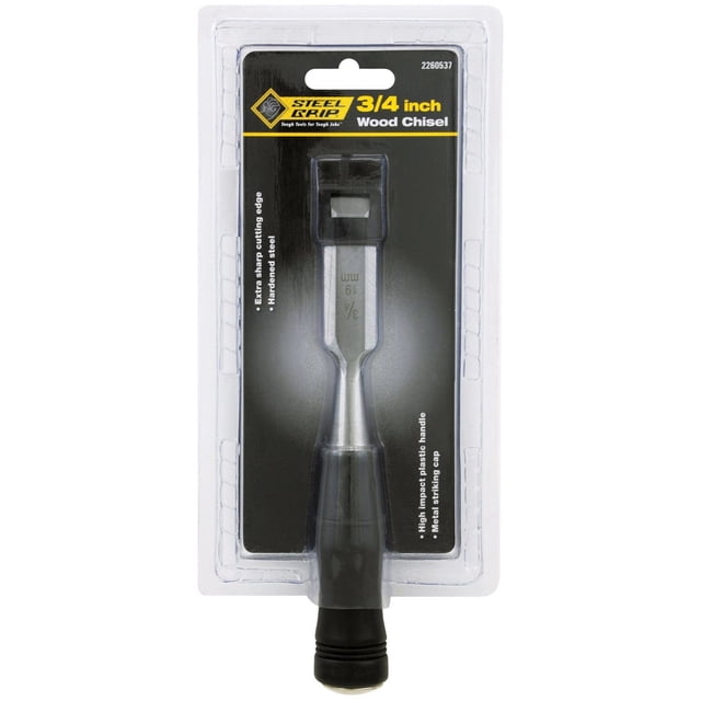 Cincel para madera General Tech Intl Steelgrip con punta de 3/4 pulgadas