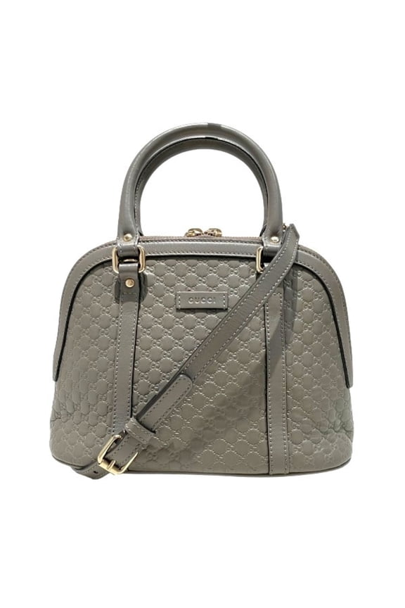 Pre-Owned Gucci Microguccissima 449654 2-Way Handbag Shoulder Bag for Women