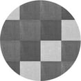 thumbnail image 1 of Ahgly Company Machine Washable Indoor Square Transitional Dark Gray Area Rugs, 3' Square, 1 of 7