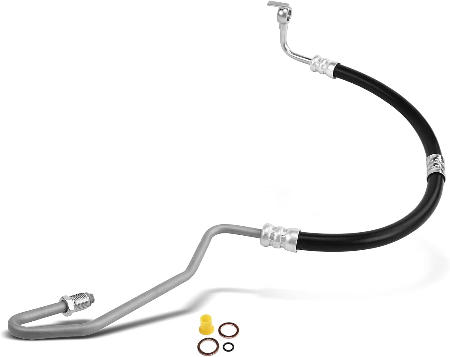 A-Premium Power Steering Pressure Hose Line Assembly Compatible with Chevrolet Prizm 1998-2002 & Toyota Corolla 1998-2002, 1.8L, Pump To Gear
