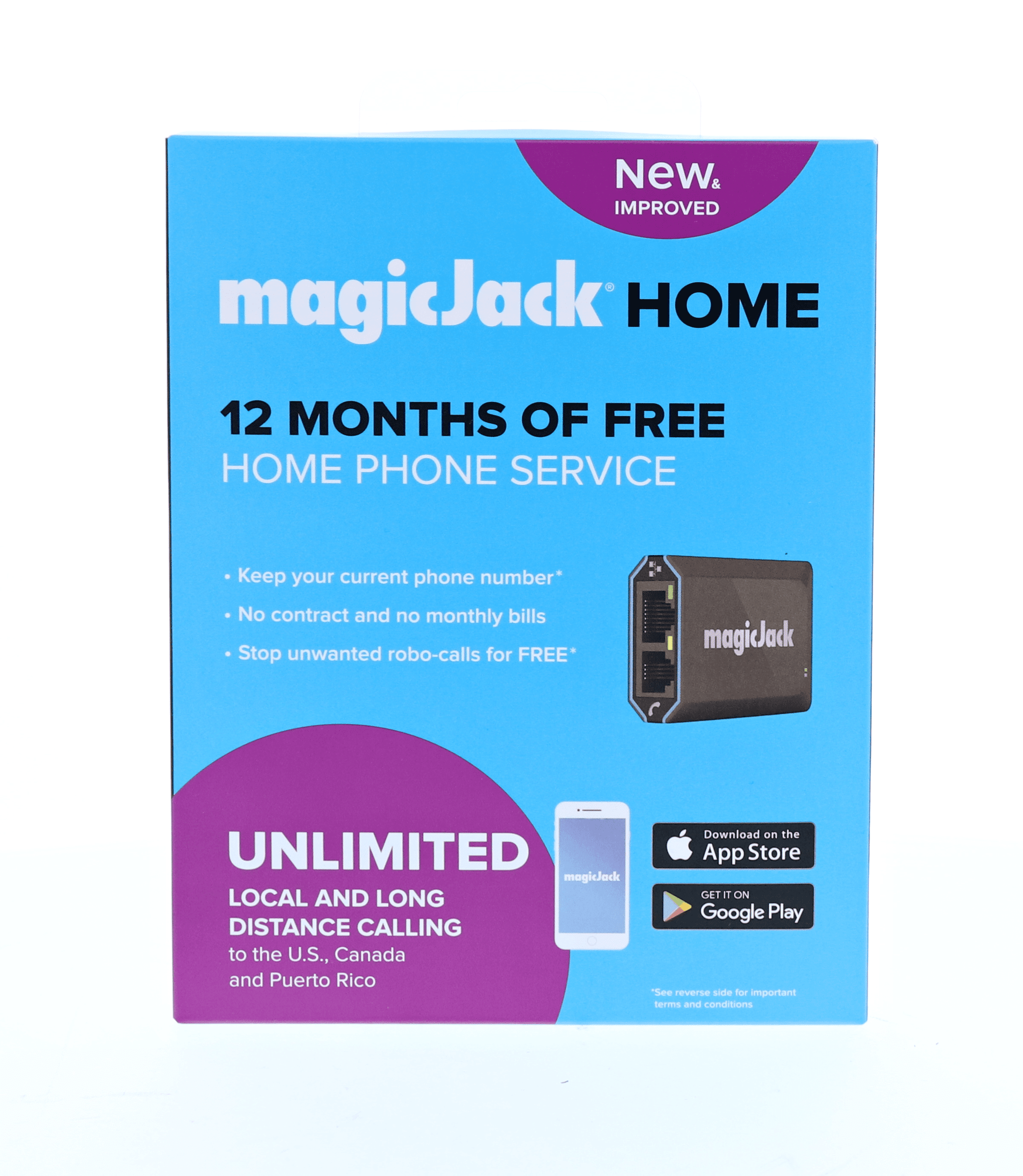 NEW magicJack Home Unlimited Local and Long Distance Calling
