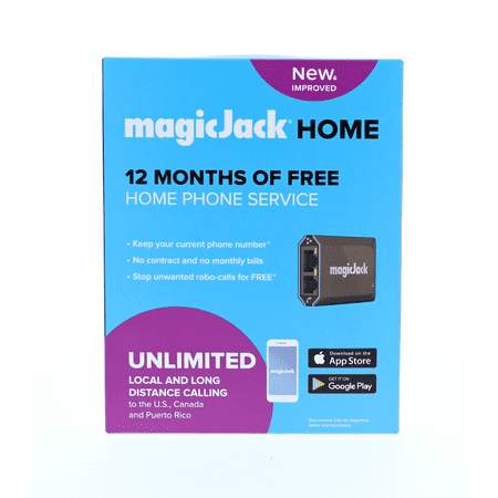 NEW magicJack Home Unlimited Local and Long Distance (The Best Internet Phone Service)