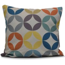 Simply Daisy 16" x 16" Eye Opener Geometric Print Pillow