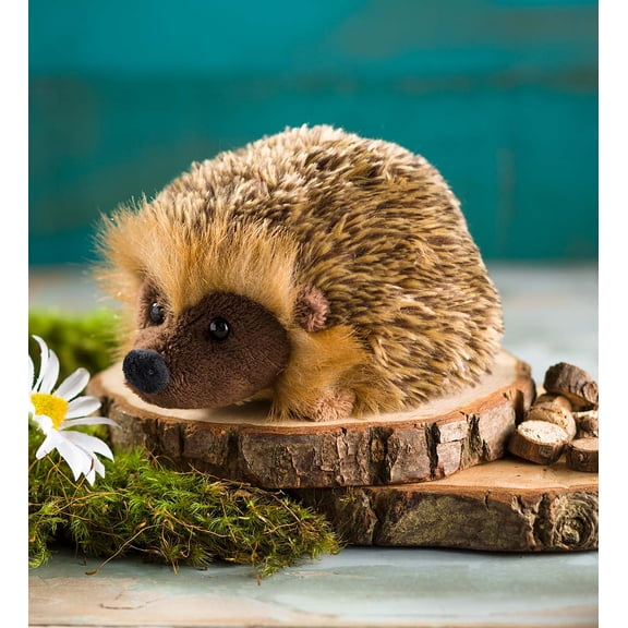 Mama Hedgehog Collectible Premium Plush with Soft Quills, 6"H