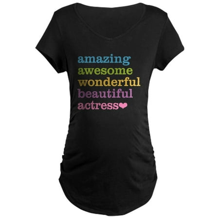 

CafePress - Amazing Actress - Maternity Dark T-Shirt