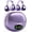 Purple, variant on Clip on Headphones,Open Bluetooth 5.4 Earbuds with LED Digital Display Built-in Mic IPX7 Waterproof 50H Playback Sports Bone Conduction Earphones Suitable for Small Ears and Eyeglass Wearers (Purple)