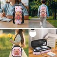 thumbnail image 3 of Yspwyqan Girls Capybara Backpack Set, Pink Strawberry Backpack and Lunch Box Set 4 Piece, Large Capacity Fits 13 Inch Laptop, Casual Daypack for School Hiking Camping Gifts, 3 of 7