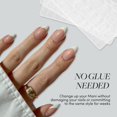 thumbnail image 4 of Pestañas adhesivas para uñas Glamnetic Press 'n Go 90 tabletas, 4 of 6