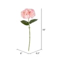 thumbnail image 2 of Vickerman 18" Artificial Pink Hydrangea Spray. There are 4 pieces per pack., 2 of 3
