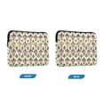thumbnail image 7 of FORMRS 13-13.3 inch Laptop Sleeve Case Soft Carrying Quilted Computer Bag Cover, Beige Floral Pattern, 7 of 7