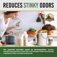 thumbnail image 4 of Compost Starter - 100x Concentrated All Natural Compost Accelerator for Countertop Kitchen Bin - Odor-Free, Fast-Acting Microbi, 4 of 7