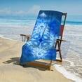 thumbnail image 2 of Large Beach Towels for Travel and Beach - STJ(17) Print, Machine Washable for Bathroom, beach, yoga, camping, hiking, 2 of 7