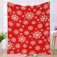thumbnail image 4 of kladzum Christmas Decorations Series Throw Blanket, Flannel Warm Cover Blankets Cozy Microfiber Winter Shawl Blanket, Bed, Sofa, Chair, Travel, Christmas Blanket Holiday Gifts for Women 51x39, 4 of 6