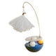 thumbnail image 1 of Juguete interactivo con ruedas para gatos, juguetes con hierba gatera, pelota interactiva para gatos, juguete de diversión Azul, 1 of 9