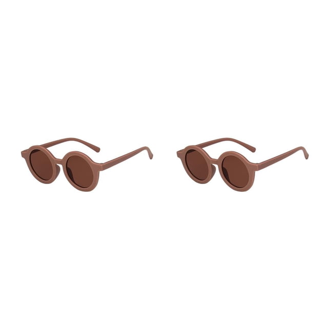 Qarigey Gafas de sol ópticas redondas, gafas para bebés, ropa para niños pequeños, ropa encantadora de moda, accesorios para protección de ojos Type1 NO1 Qarigey CBP376084