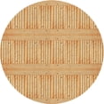 thumbnail image 1 of Ahgly Company Machine Washable Indoor Round Transitional Orange Area Rugs, 6' Round, 1 of 7