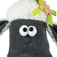 thumbnail image 6 of Plush Floral Sheep Gnome Easter Decoration - 9" - Tan and Gray, 6 of 6