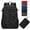 Black, variant on 25L Packable Hiking Backpack - Lightweight Foldable Backpack Water Resistant Daypack for Outdoor, Camping, Sports (Black)
