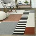 thumbnail image 2 of Bailey Modern Striped Area Rug, 2 of 17