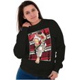 thumbnail image 4 of Street Fighter Ryu Video Game Drip Sweatshirt for Men or Women Brisco Brands S, 4 of 6