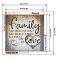thumbnail image 2 of pitrice DIY Diamond Painting English Words Decorative Diamond Embroidery Crystal Cross-stitch 30x30cm, 2 of 8