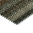thumbnail image 3 of Addison Rugs Mayfield Premium Machine Washable Transitional Stripes Khaki Rectangle Rug, 1'8" x 2'6", 3 of 6