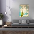 thumbnail image 4 of Epic Graffiti 'Sun Burst Saguaro' by Mark A Paulda, Canvas Wall Art, 40"x54", 4 of 8