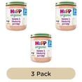 thumbnail image 2 of HiPP Organic Banana & Blueberry Porridge Baby Food Jar 7+ Months 160g, British Import (Pack of 3), 2 of 5