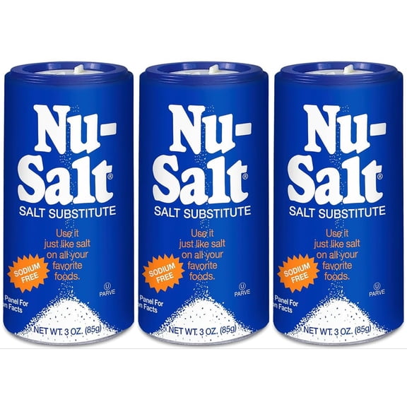 Nu-Salt Salt Substitute, 3 oz (Pack of 3)