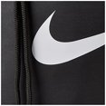 thumbnail image 2 of Nike Brasilia Training Gymsack, Drawstring Backpack with Zipper Pocket and Reinforced Bottom, Black/Black/White, 2 of 5
