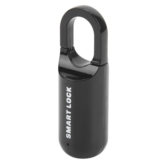Cerradura de Seguridad DC5V Aleación de Zinc Negro con Huella Dactilar Antirrobo para Gabinetes, Pue
