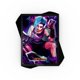 thumbnail image 1 of Riftbound TCG: League Of Legends Jinx Art Standard Size Card Sleeves (100ct), 1 of 1