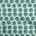 thumbnail image 1 of oneOone Cotton Cambric Dark Teal Green Fabric Pomegranate Diy Clothing Quilting Fabric Print Fabric By Yard 42 Inch Wide, 1 of 4