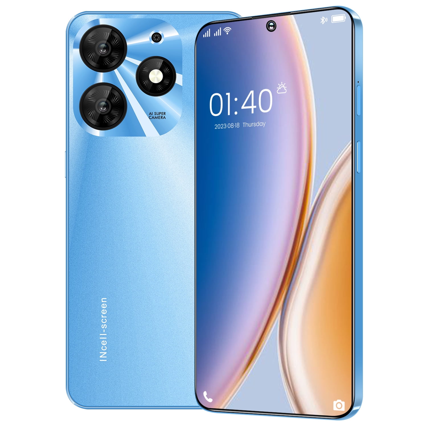 T-Mobile 3600mAh Dual Sim Smartphone Unlocked Cell Phone, 6.52" Android Phone, 4G Mobile Phone, Spark10pro