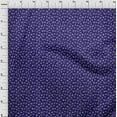 thumbnail image 4 of oneOone Silk Tabby Indigo Blue Fabric Floral Quilting Supplies Print Sewing Fabric By The Yard 42 Inch Wide, 4 of 4
