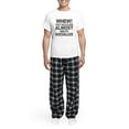 thumbnail image 5 of CafePress - Men's Light Pajamas - Men's Light Loose Fit Cotton Pajama Set, 5 of 7