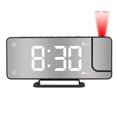 thumbnail image 2 of ¡Precios Rebajados!, Reloj de proyección con pantalla grande, LED, despertador digital, reloj electrónico recargable para mesita de noche para el hogar Akmoler, 2 of 9