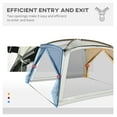 thumbnail image 2 of Outsunny 12' x 12' Screen House Room, UV50+ Screen Tent with 2 Doors and Carry Bag, Easy Setup, for Patios Outdoor Camping Activities, 2 of 7