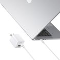 thumbnail image 4 of Anker 33W 2-Port Wall Charger with USB-C to USB-C Cable, 6 ft, White, 4 of 5