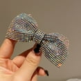 thumbnail image 2 of Mightlink Women Bow Hair Clip Shiny Hot Drilling Bowknot Hair Pin Exquisite Alloy Hairpin Fashion Accessories, 2 of 6